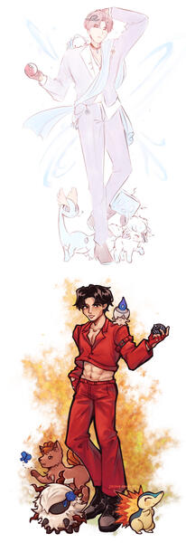 art by @yoshiiano &amp; @jellogumdrops